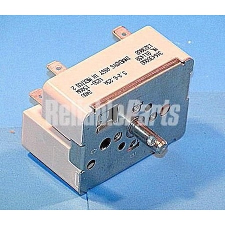 Electrolux Frigidaire Range Surface Element Switch 316436000